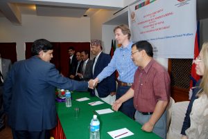 SAIEVAC and the Government of Nepal signs MOU
